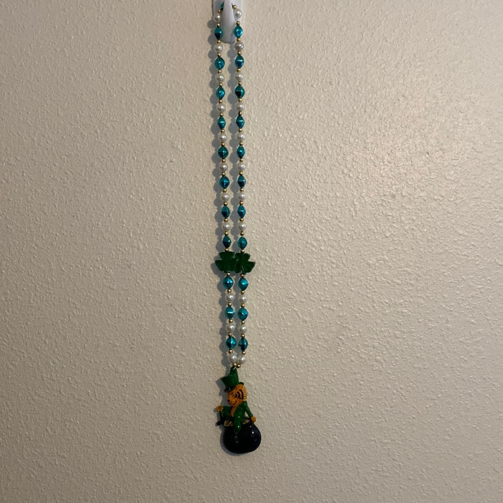 St Patty’s Day designer custom wood beads